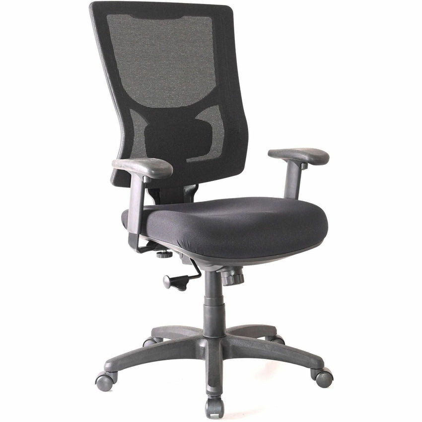 Lorell Conjure Mesh High - Back Office Chair with Adjustable Arms and Swivel Tilt (LLR - LLR62018X) - SchoolOutlet