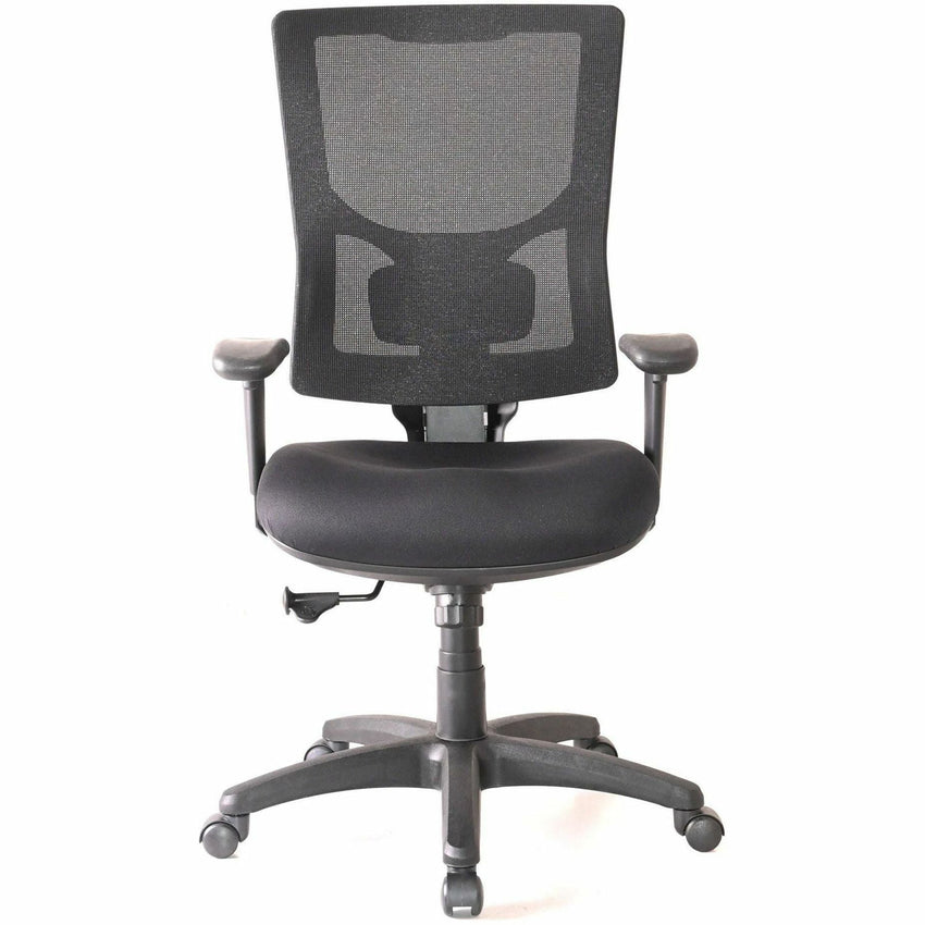 Lorell Conjure Mesh High - Back Office Chair with Adjustable Arms and Swivel Tilt (LLR - LLR62018X) - SchoolOutlet