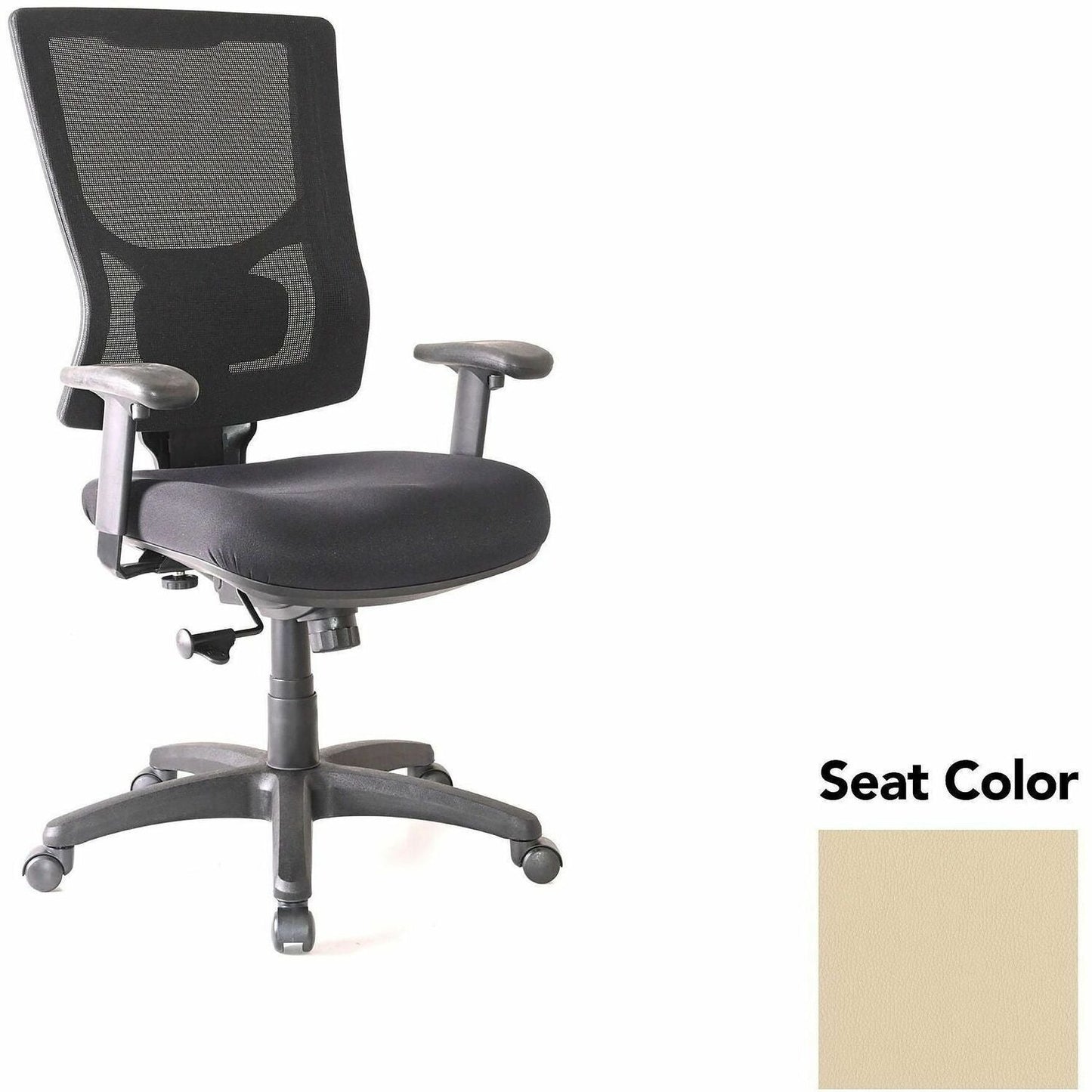 Lorell Conjure Mesh High - Back Office Chair with Adjustable Arms and Swivel Tilt (LLR - LLR62018X) - SchoolOutlet