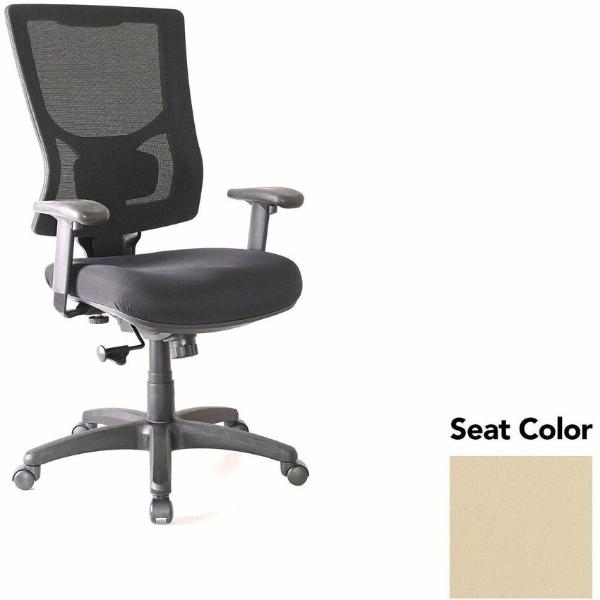 Lorell Conjure Mesh High - Back Office Chair with Adjustable Arms and Swivel Tilt (LLR - LLR62018X) - SchoolOutlet