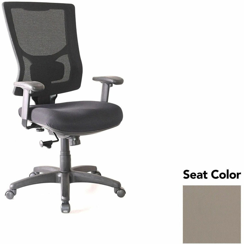 Lorell Conjure Mesh High - Back Office Chair with Adjustable Arms and Swivel Tilt (LLR - LLR62018X) - SchoolOutlet