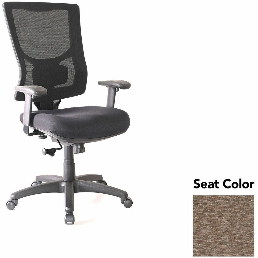 Lorell Conjure Mesh High - Back Office Chair with Adjustable Arms and Swivel Tilt (LLR - LLR62018X) - SchoolOutlet
