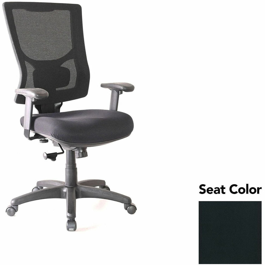 Lorell Conjure Mesh High - Back Office Chair with Adjustable Arms and Swivel Tilt (LLR - LLR62018X) - SchoolOutlet