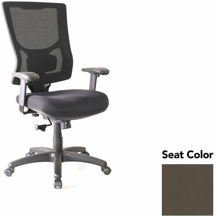 Lorell Conjure Mesh High - Back Office Chair with Adjustable Arms and Swivel Tilt (LLR - LLR62018X) - SchoolOutlet