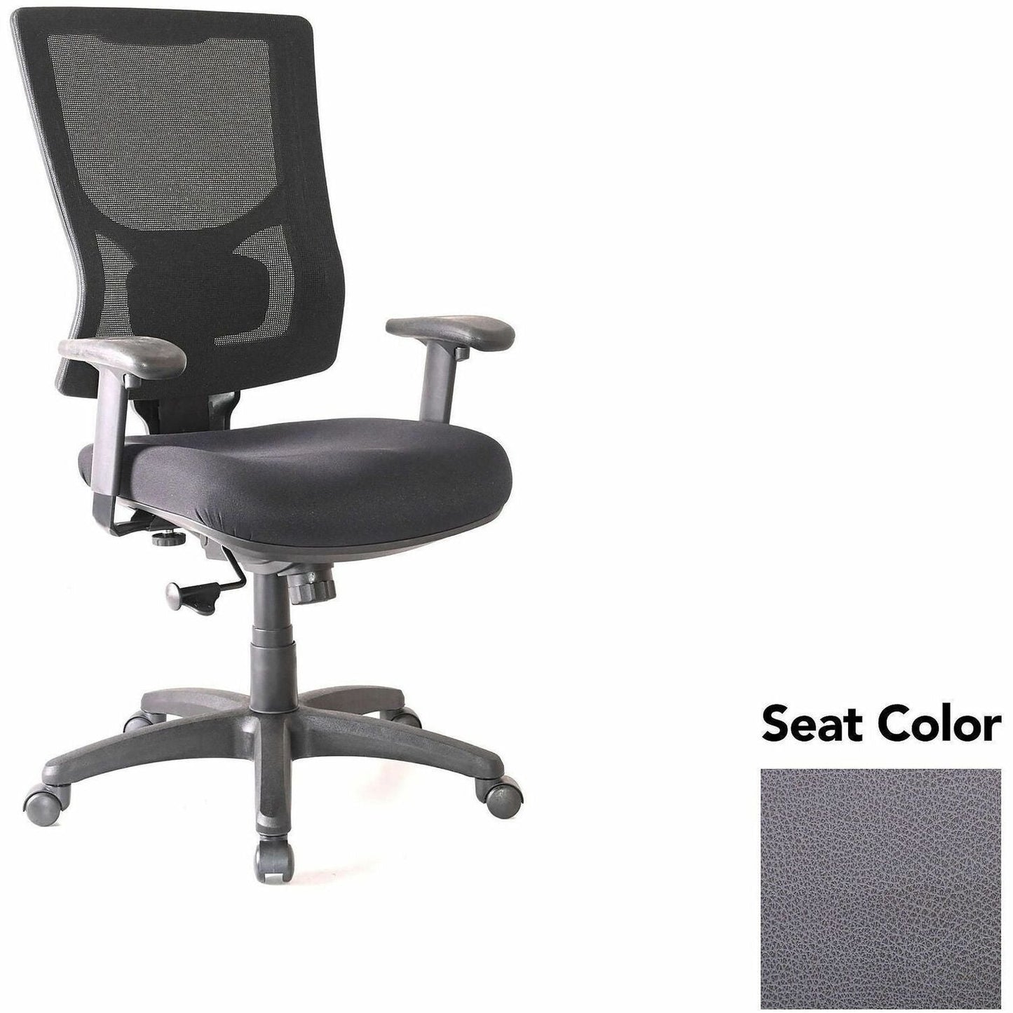 Lorell Conjure Mesh High - Back Office Chair with Adjustable Arms and Swivel Tilt (LLR - LLR62018X) - SchoolOutlet