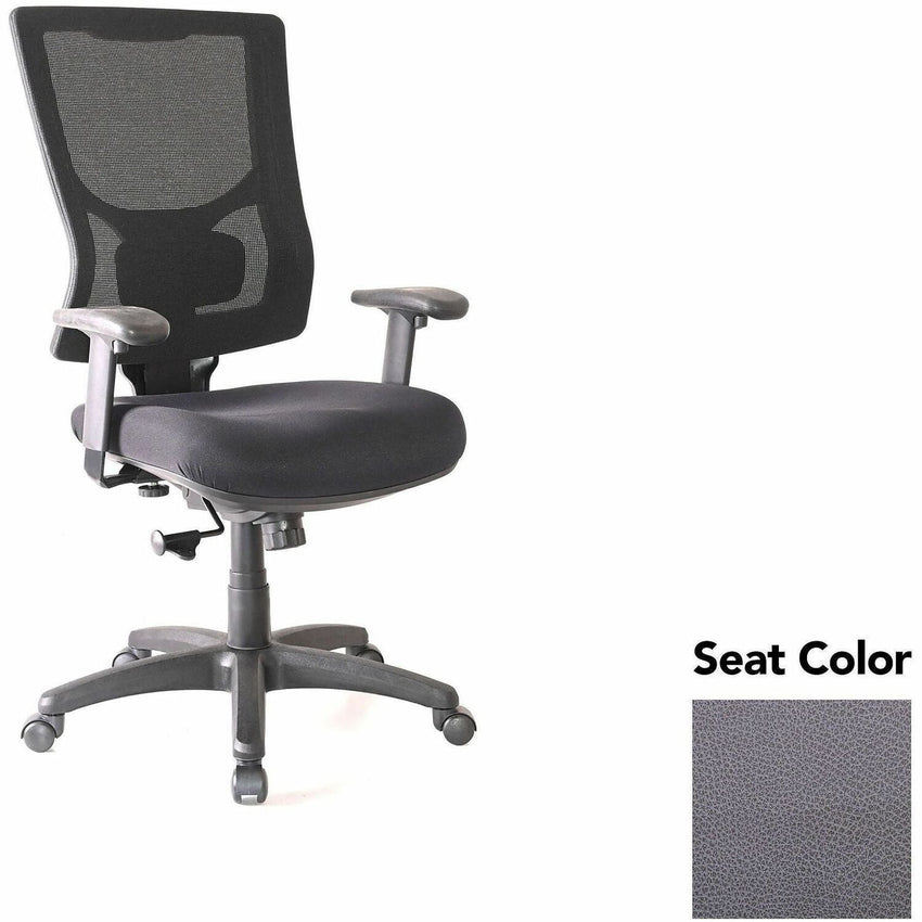 Lorell Conjure Mesh High - Back Office Chair with Adjustable Arms and Swivel Tilt (LLR - LLR62018X) - SchoolOutlet