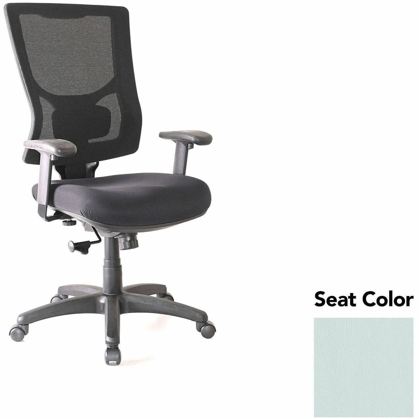 Lorell Conjure Mesh High - Back Office Chair with Adjustable Arms and Swivel Tilt (LLR - LLR62018X) - SchoolOutlet