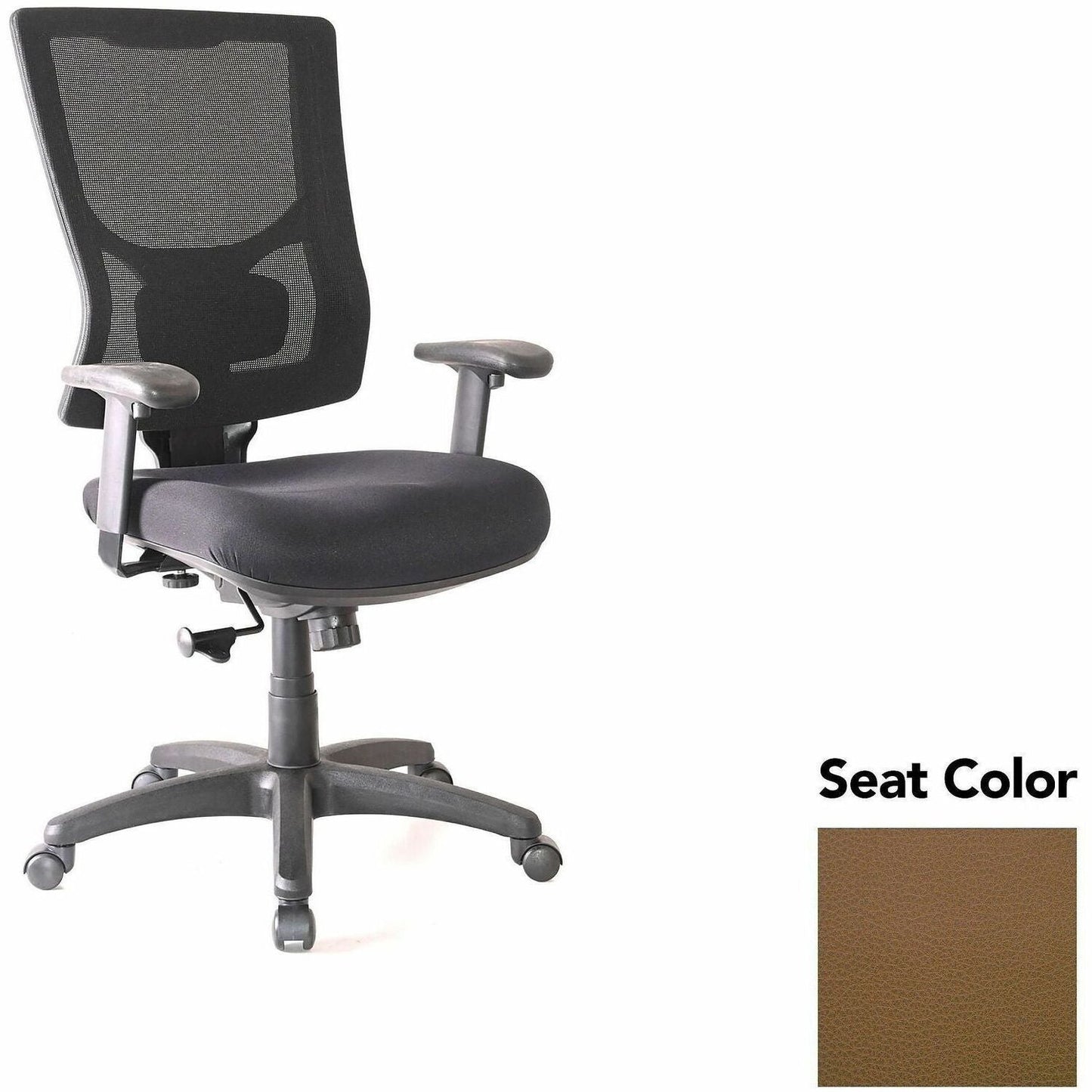 Lorell Conjure Mesh High - Back Office Chair with Adjustable Arms and Swivel Tilt (LLR - LLR62018X) - SchoolOutlet