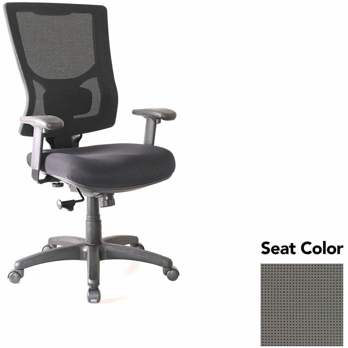 Lorell Conjure Mesh High - Back Office Chair with Adjustable Arms and Swivel Tilt (LLR - LLR62018X) - SchoolOutlet