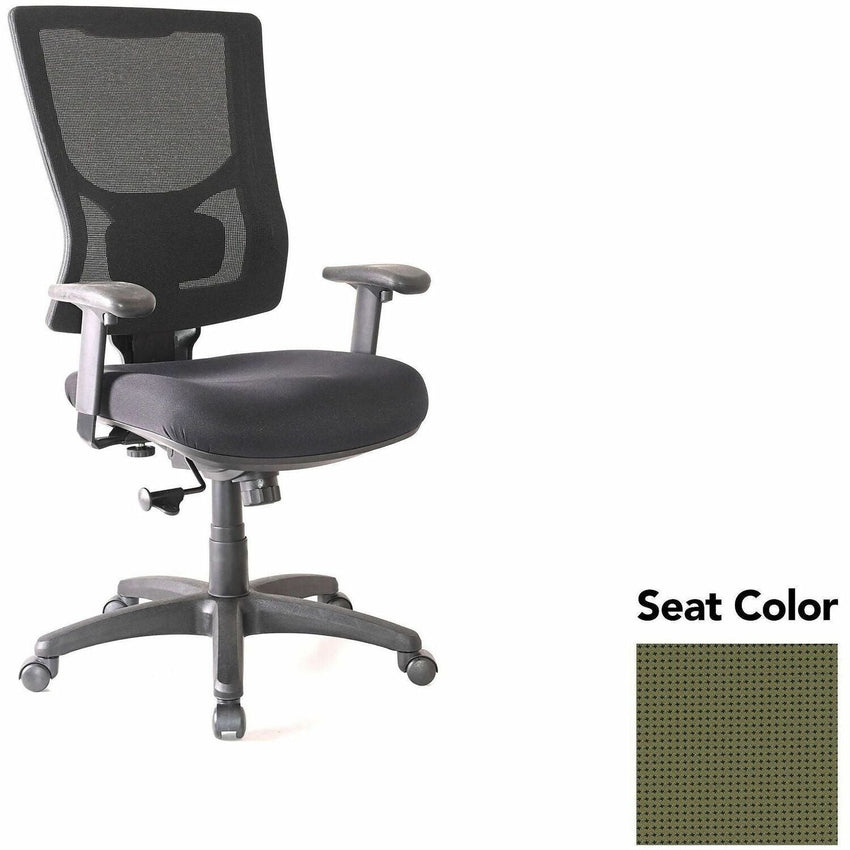 Lorell Conjure Mesh High - Back Office Chair with Adjustable Arms and Swivel Tilt (LLR - LLR62018X) - SchoolOutlet
