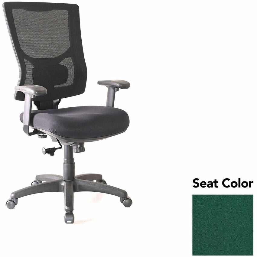 Lorell Conjure Mesh High - Back Office Chair with Adjustable Arms and Swivel Tilt (LLR - LLR62018X) - SchoolOutlet