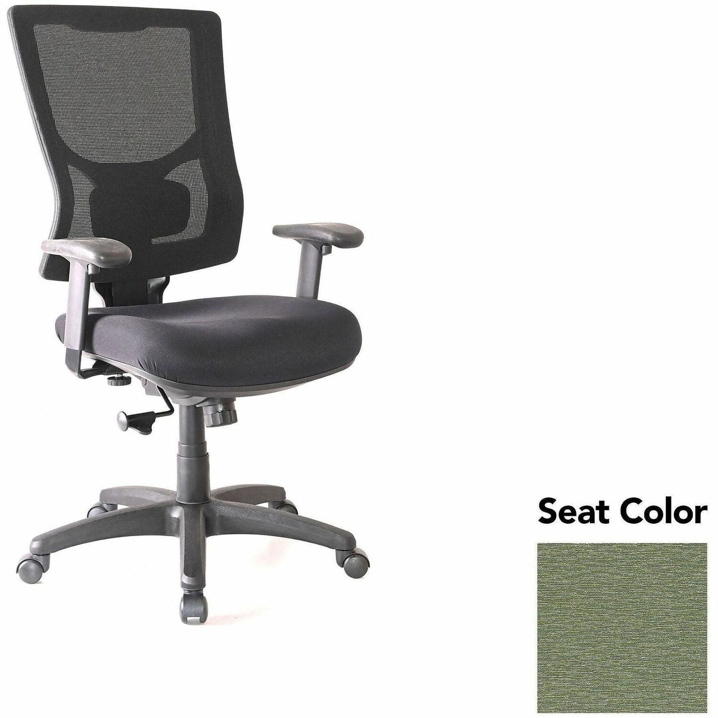 Lorell Conjure Mesh High - Back Office Chair with Adjustable Arms and Swivel Tilt (LLR - LLR62018X) - SchoolOutlet