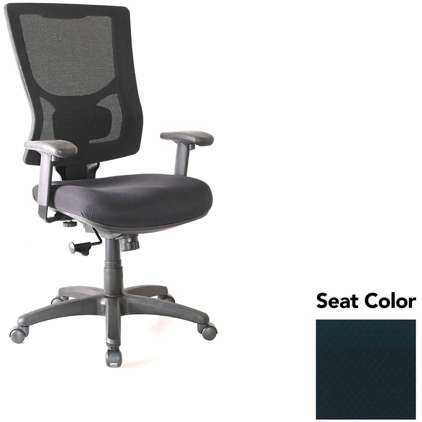 Lorell Conjure Mesh High - Back Office Chair with Adjustable Arms and Swivel Tilt (LLR - LLR62018X) - SchoolOutlet