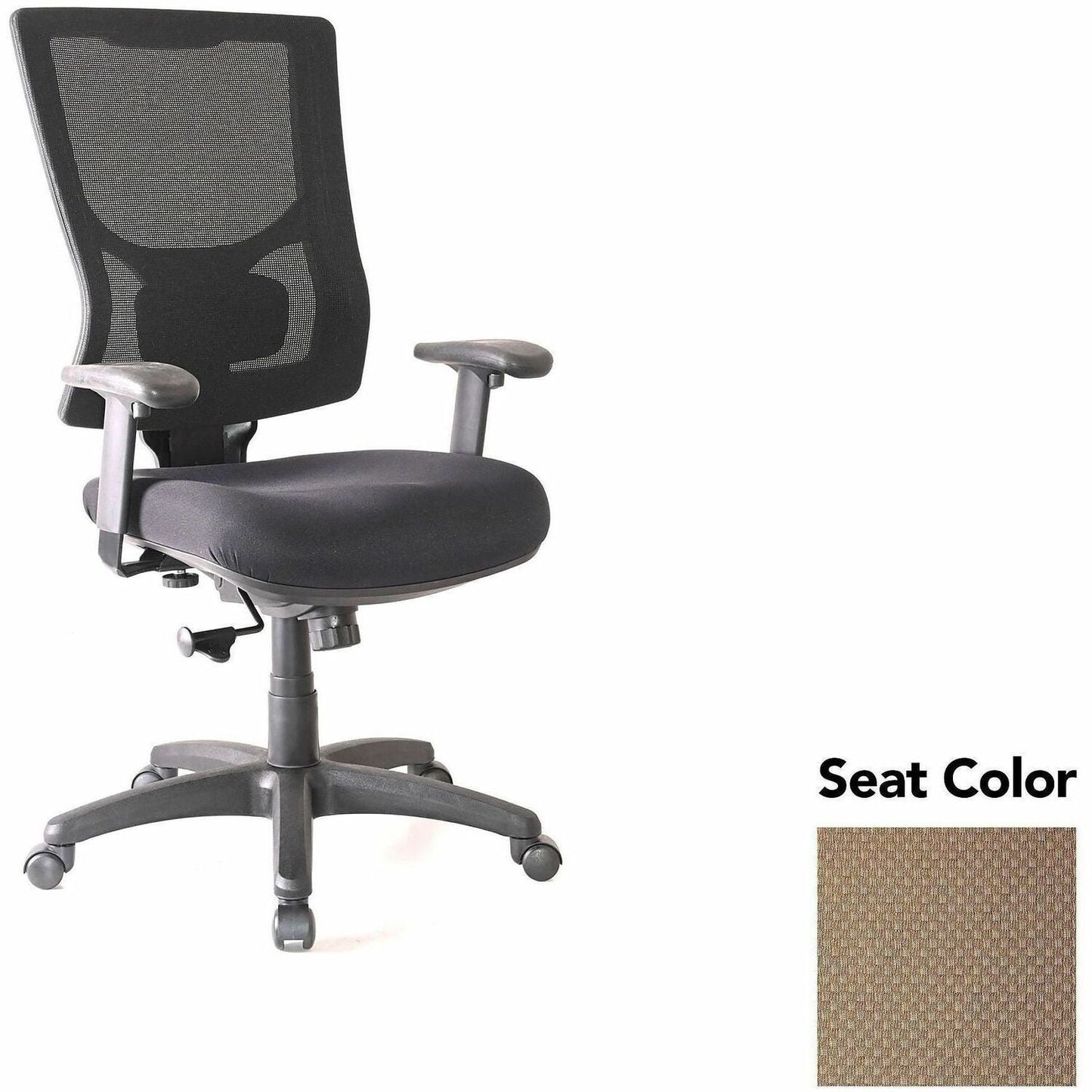 Lorell Conjure Mesh High - Back Office Chair with Adjustable Arms and Swivel Tilt (LLR - LLR62018X) - SchoolOutlet