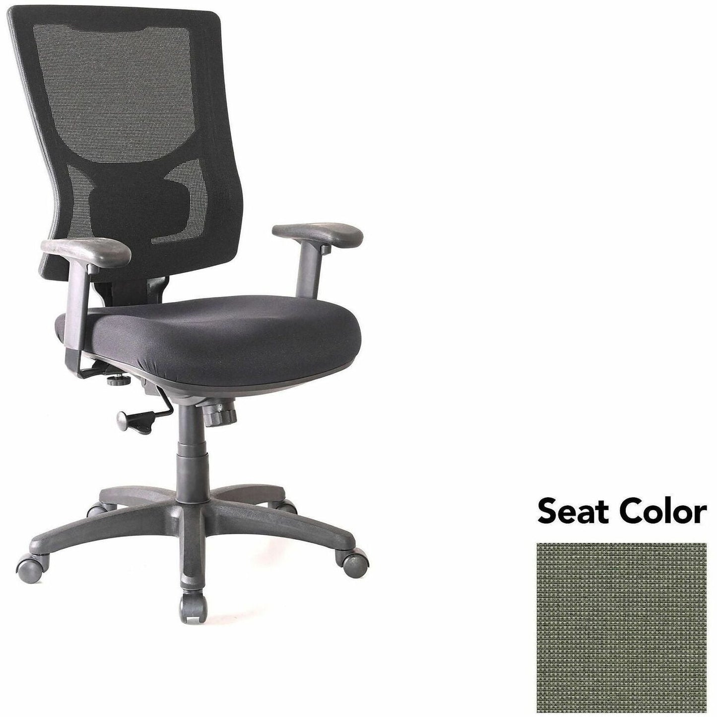 Lorell Conjure Mesh High - Back Office Chair with Adjustable Arms and Swivel Tilt (LLR - LLR62018X) - SchoolOutlet