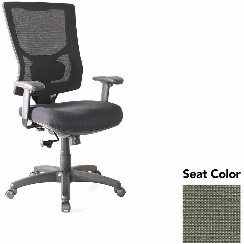 Lorell Conjure Mesh High - Back Office Chair with Adjustable Arms and Swivel Tilt (LLR - LLR62018X) - SchoolOutlet