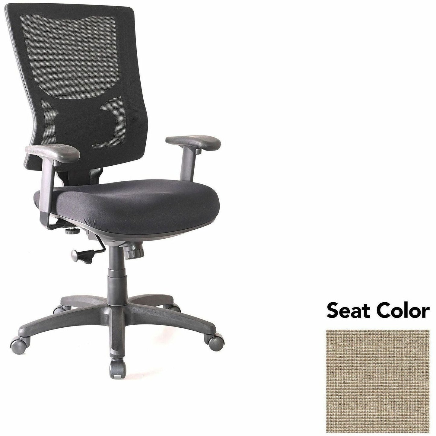Lorell Conjure Mesh High - Back Office Chair with Adjustable Arms and Swivel Tilt (LLR - LLR62018X) - SchoolOutlet
