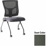 Lorell Conjure Mesh Training Chair with Folding Seat and Casters - Set of 2 (LLR - LLR62020X) - SchoolOutlet