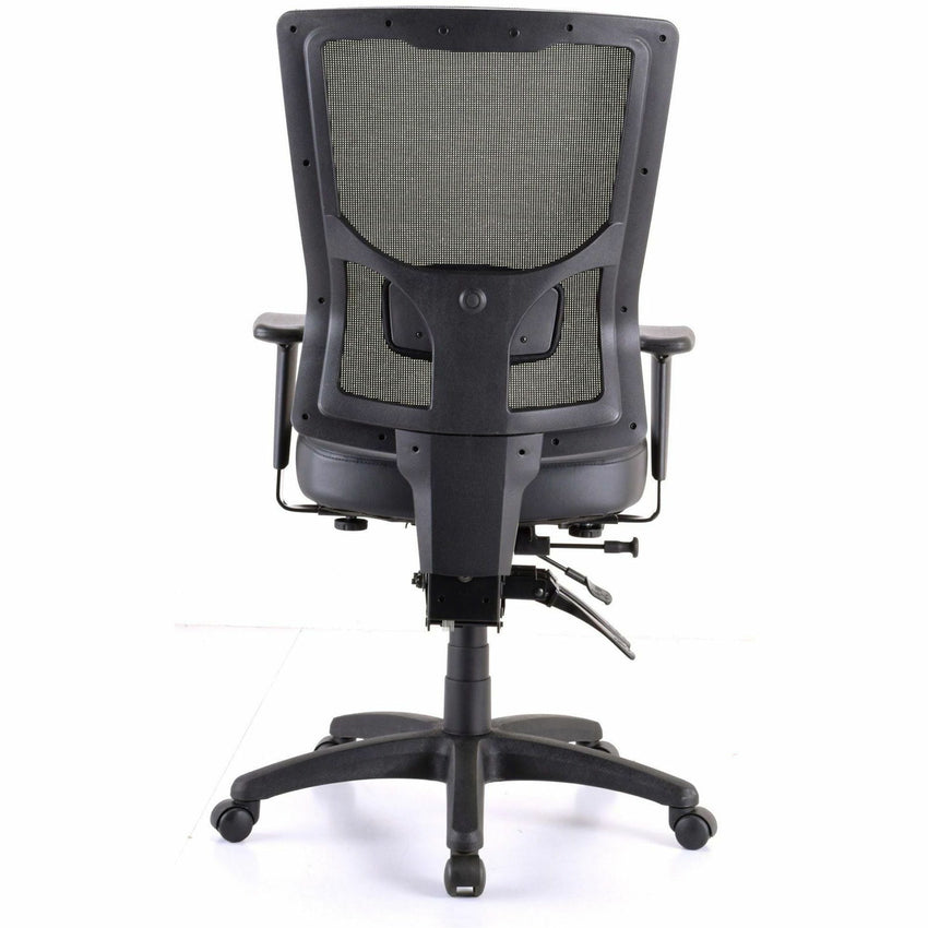 Lorell Conjure High - Back Office Chair with Antibacterial Vinyl Seat and Ratchet Back (LLR - LLR62040) - SchoolOutlet
