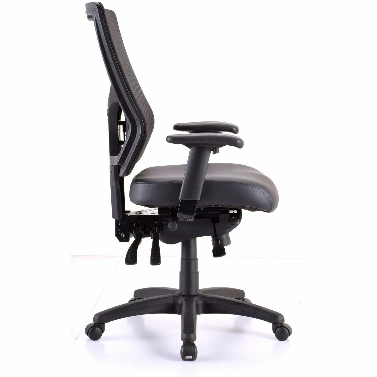 Lorell Conjure High - Back Office Chair with Antibacterial Vinyl Seat and Ratchet Back (LLR - LLR62040) - SchoolOutlet