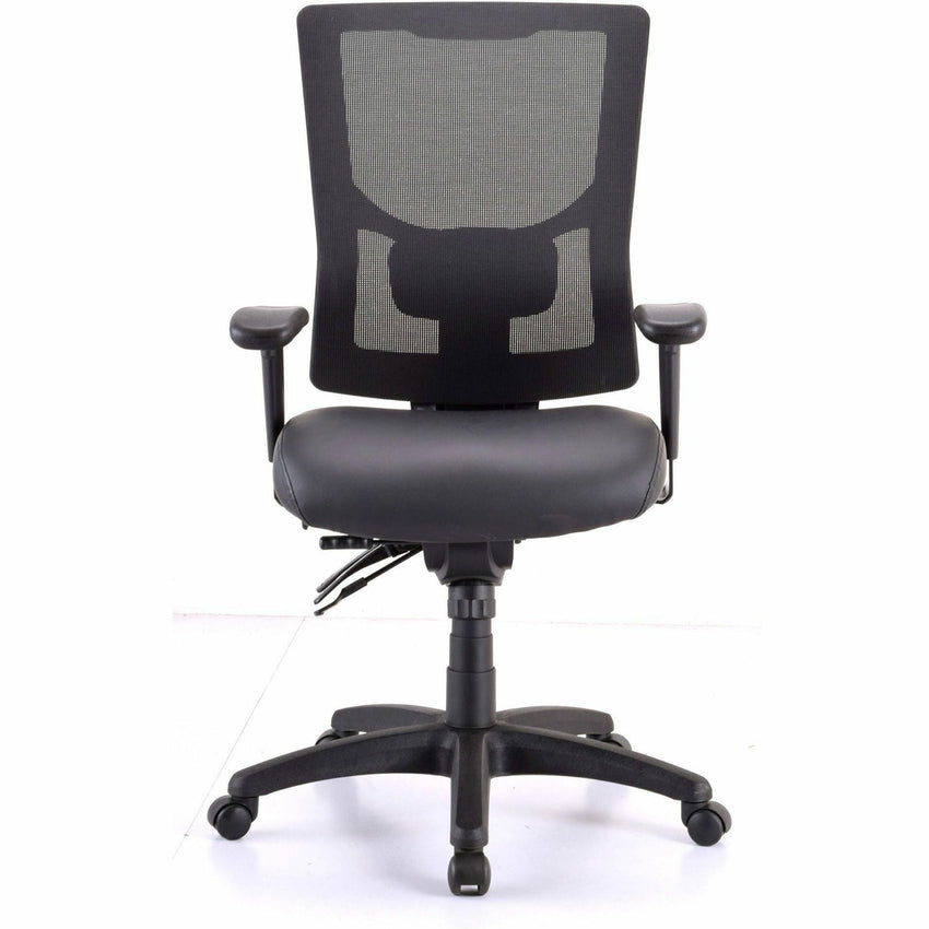 Lorell Conjure High - Back Office Chair with Antibacterial Vinyl Seat and Ratchet Back (LLR - LLR62040) - SchoolOutlet