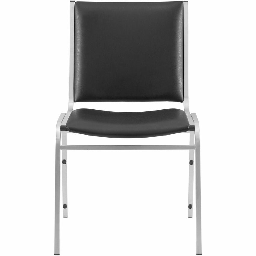 Lorell Armless Stacking Chair with Padded Seat and Back Set of 4 18.10 "H (LLR - LLR62502) - SchoolOutlet