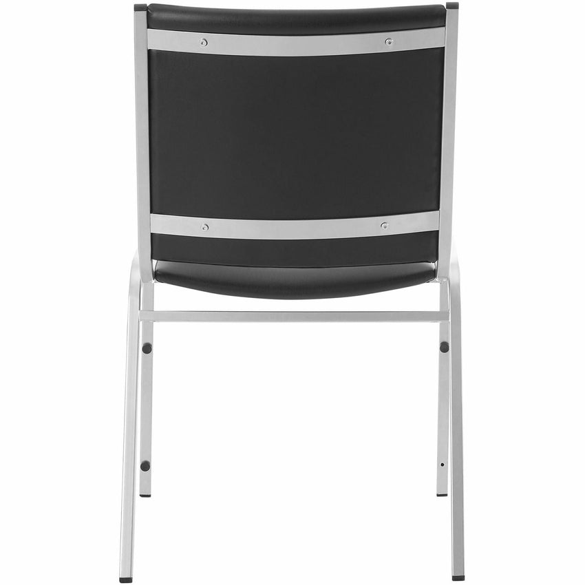 Lorell Armless Stacking Chair with Padded Seat and Back Set of 4 18.10 "H (LLR - LLR62502) - SchoolOutlet