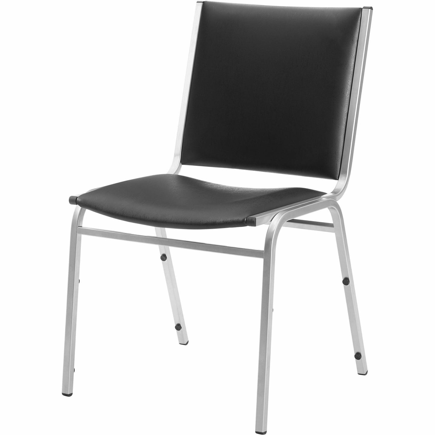 Lorell Armless Stacking Chair with Padded Seat and Back Set of 4 18.10 "H (LLR - LLR62502) - SchoolOutlet