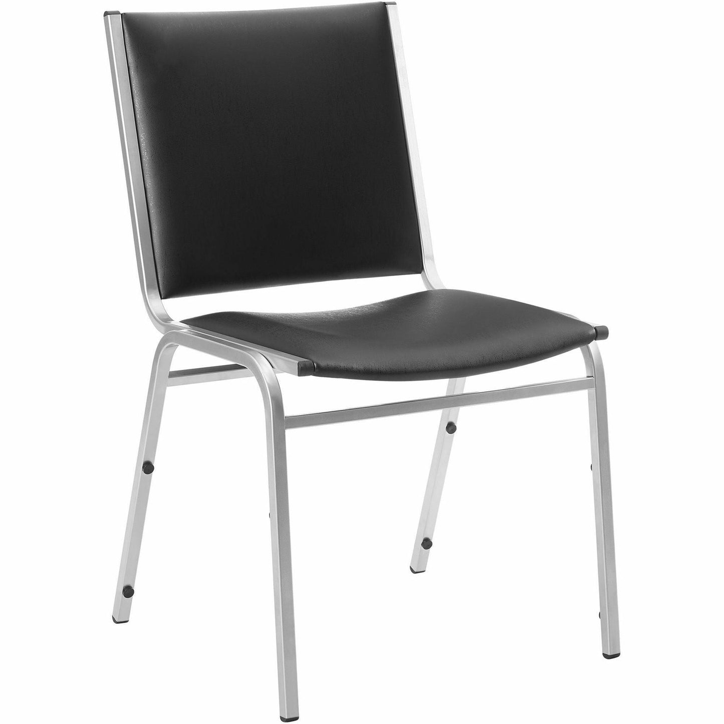 Lorell Armless Stacking Chair with Padded Seat and Back Set of 4 18.10 "H (LLR - LLR62502) - SchoolOutlet