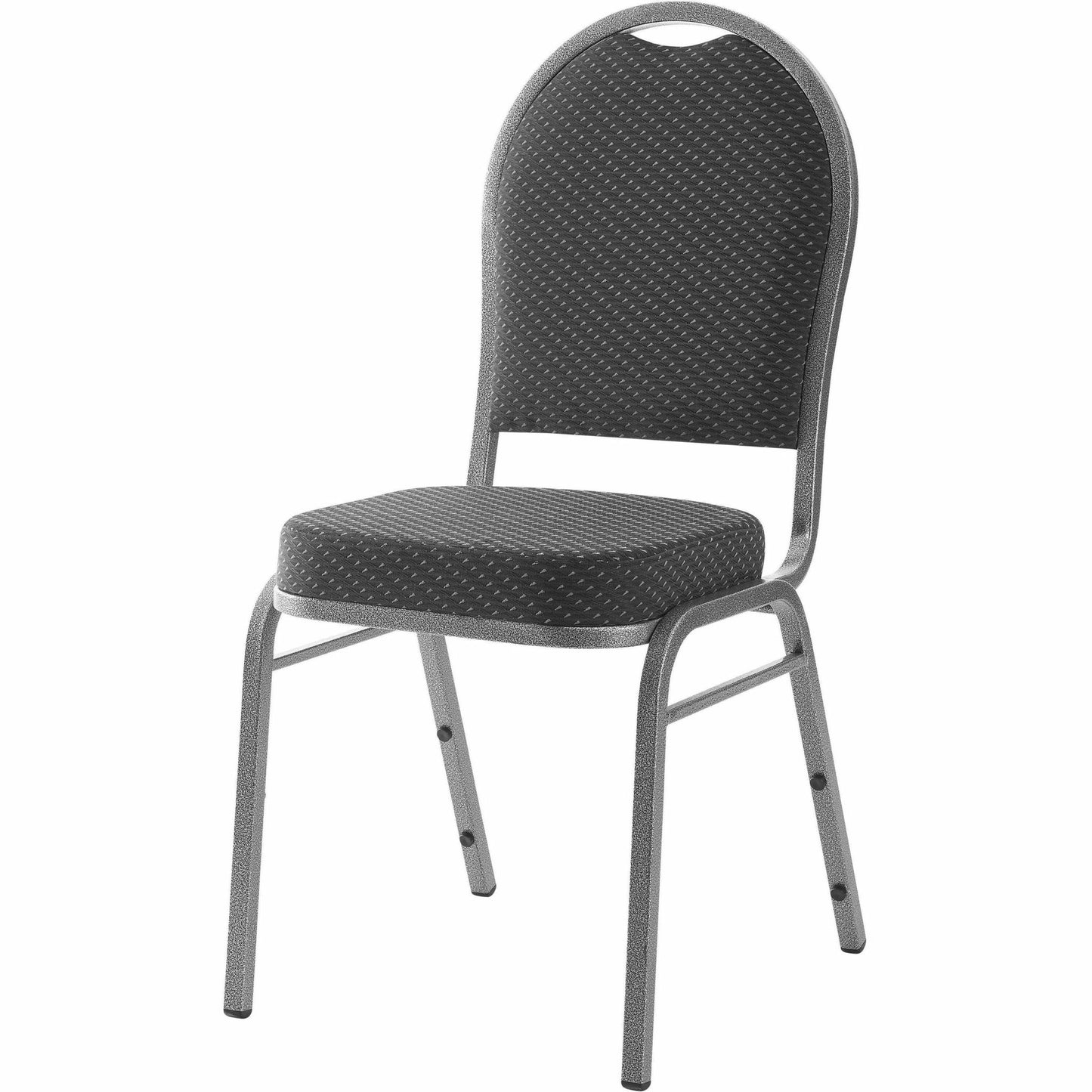 Lorell Round High - Back Upholstered Stacking Chairs Set of 4 16.70 "H (LLR - LLR62525) - SchoolOutlet