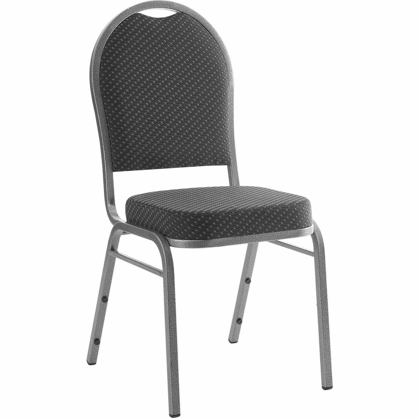 Lorell Round High - Back Upholstered Stacking Chairs Set of 4 16.70 "H (LLR - LLR62525) - SchoolOutlet