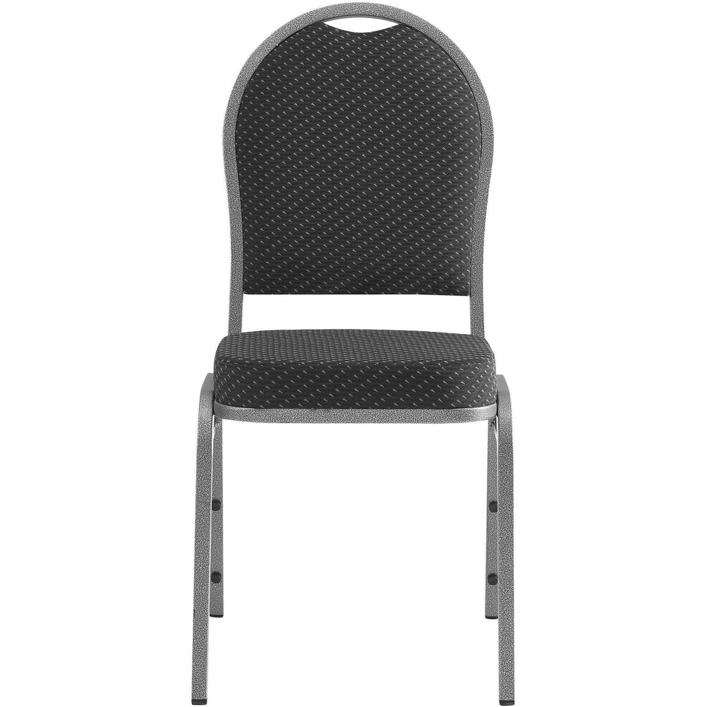 Lorell Round High - Back Upholstered Stacking Chairs Set of 4 16.70 "H (LLR - LLR62525) - SchoolOutlet
