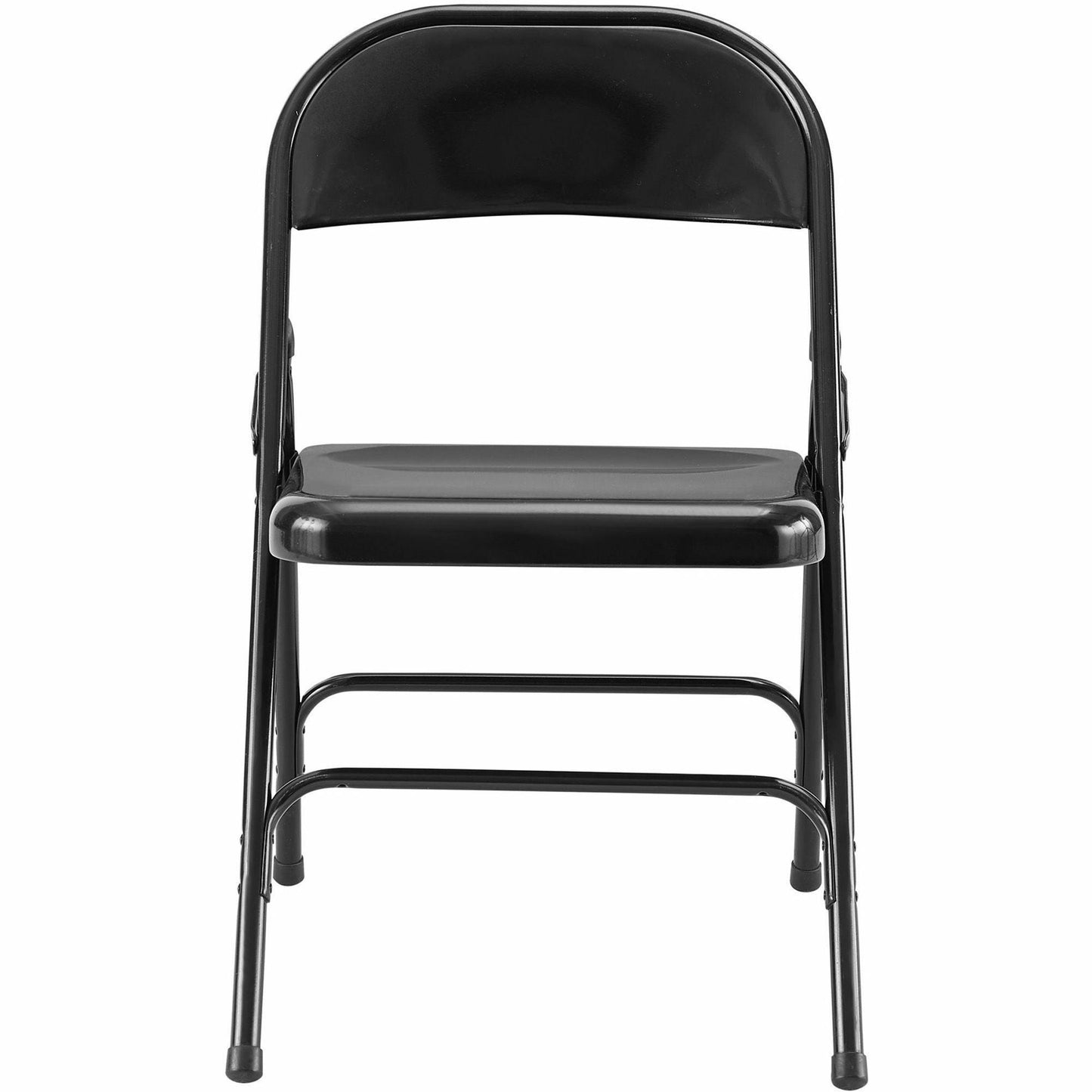 Lorell Folding Chairs with Powder - Coated Steel Frame Set of 4 (LLR - LLR62527) - SchoolOutlet