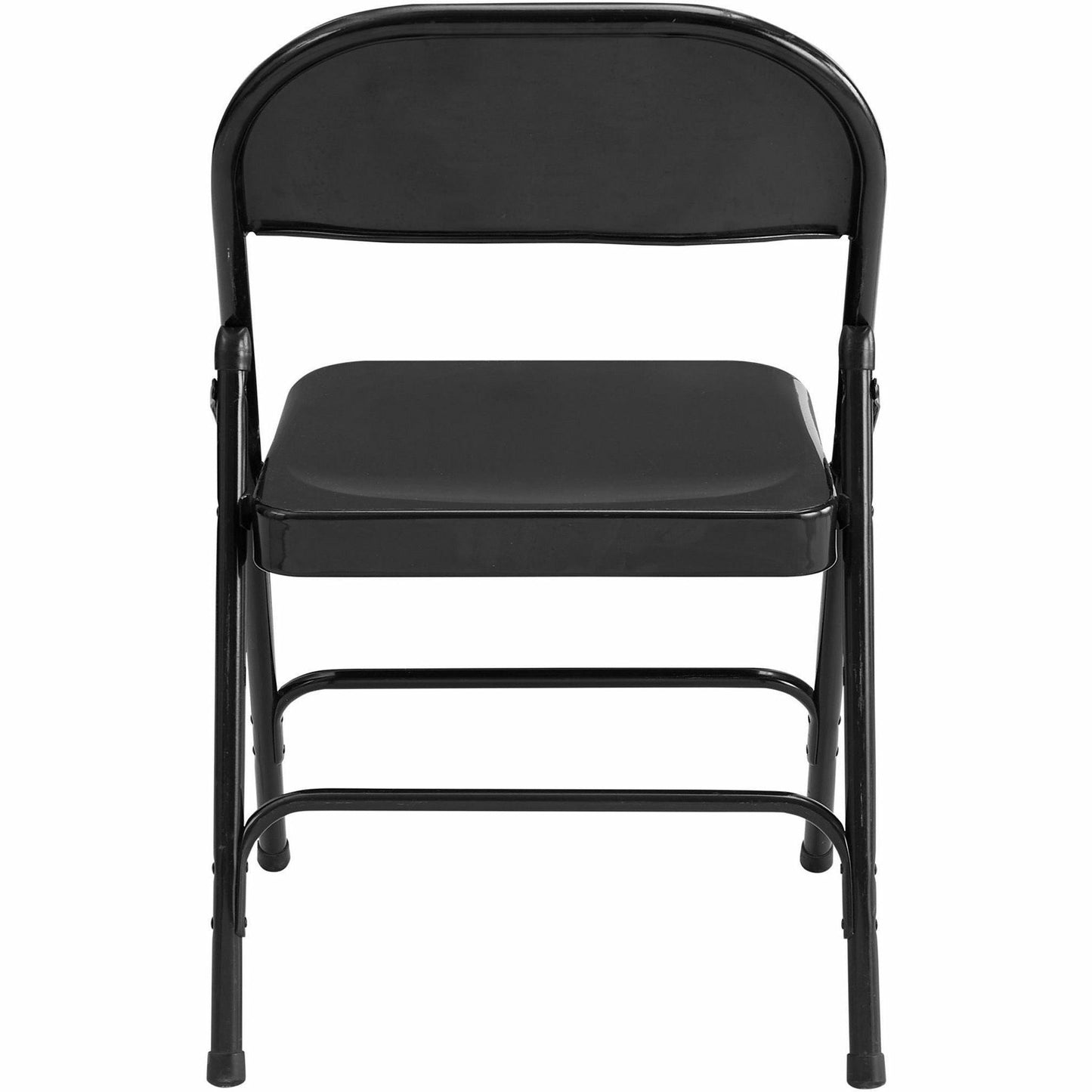 Lorell Folding Chairs with Powder - Coated Steel Frame Set of 4 (LLR - LLR62527) - SchoolOutlet