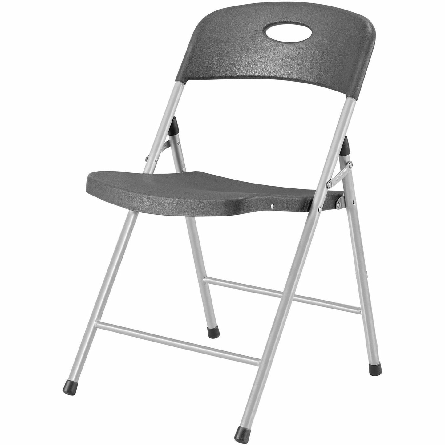 Lorell Heavy - Duty Translucent Folding Chairs - Smoke - 4/Carton 17.75"H (LLR - LLR62529) - SchoolOutlet
