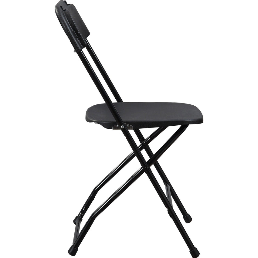 Lorell Injection - molded Folding Chairs with X - Style Base Set of 4 (LLR - LLR62534) - SchoolOutlet