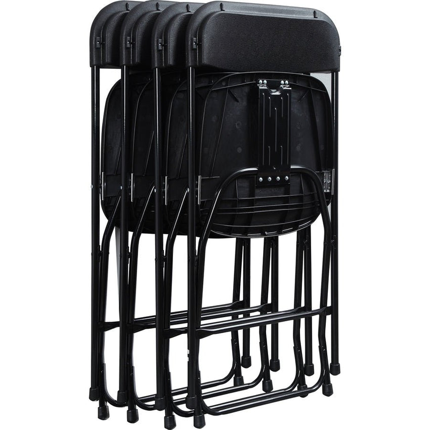 Lorell Injection - molded Folding Chairs with X - Style Base Set of 4 (LLR - LLR62534) - SchoolOutlet