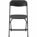 Lorell Injection - molded Folding Chairs with X - Style Base Set of 4 (LLR - LLR62534) - SchoolOutlet
