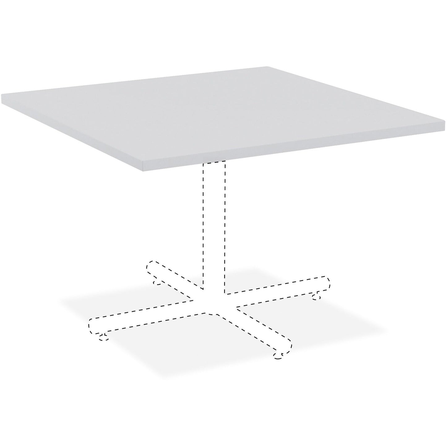 Lorell Hospitality Collection Tabletop 36"W x 36"L x 1"Thick (LLR - LLR6258X) - SchoolOutlet