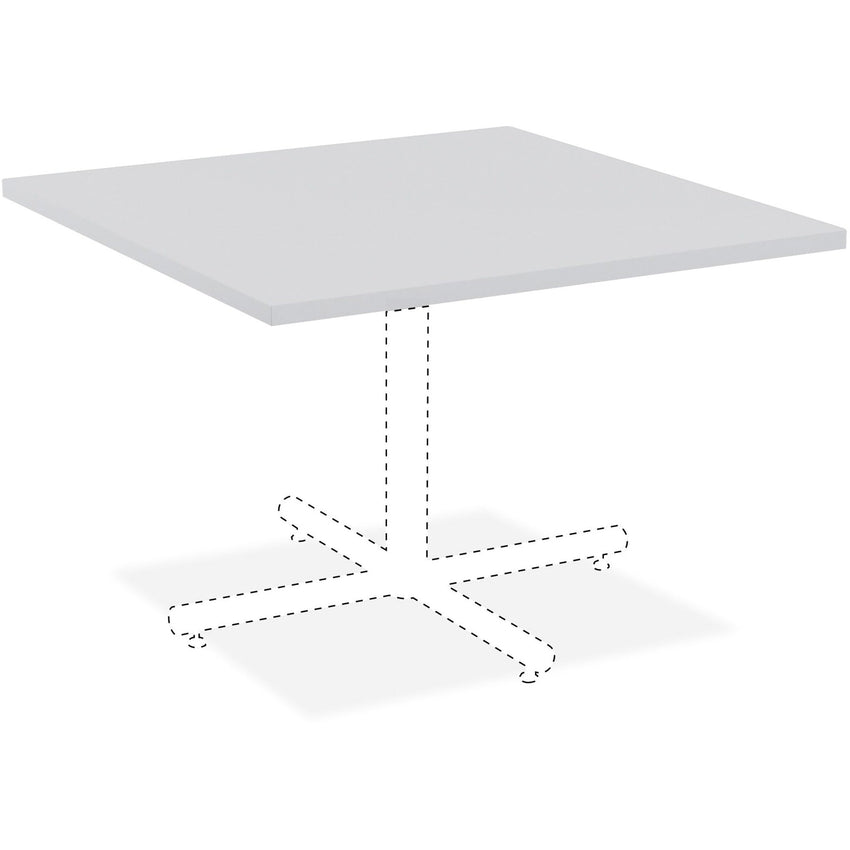 Lorell Hospitality Collection Tabletop 42"W x 42"L x 1"Thick (LLR - LLR6258X4242) - SchoolOutlet