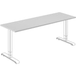 Lorell Rectangular Flip - Top Training Tabletop 24
