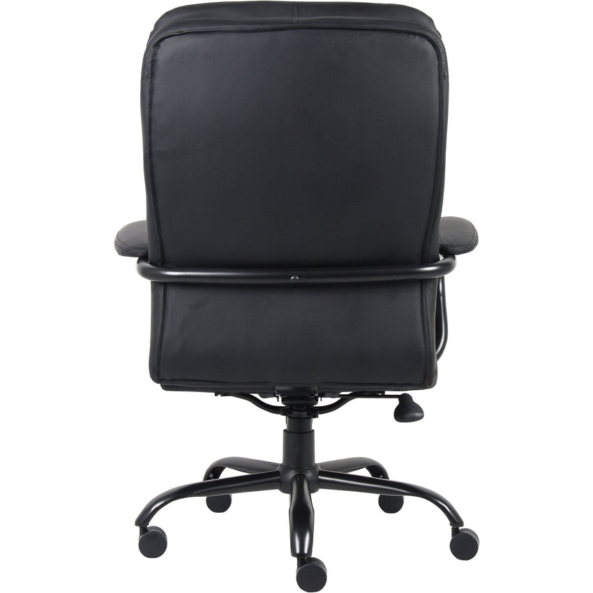 Lorell Big & Tall Double Cushion Executive High - Back Chair with Reinforced Frame and Plush Seating 19.7 - 22.4 "H (LLR - LLR62624) - SchoolOutlet
