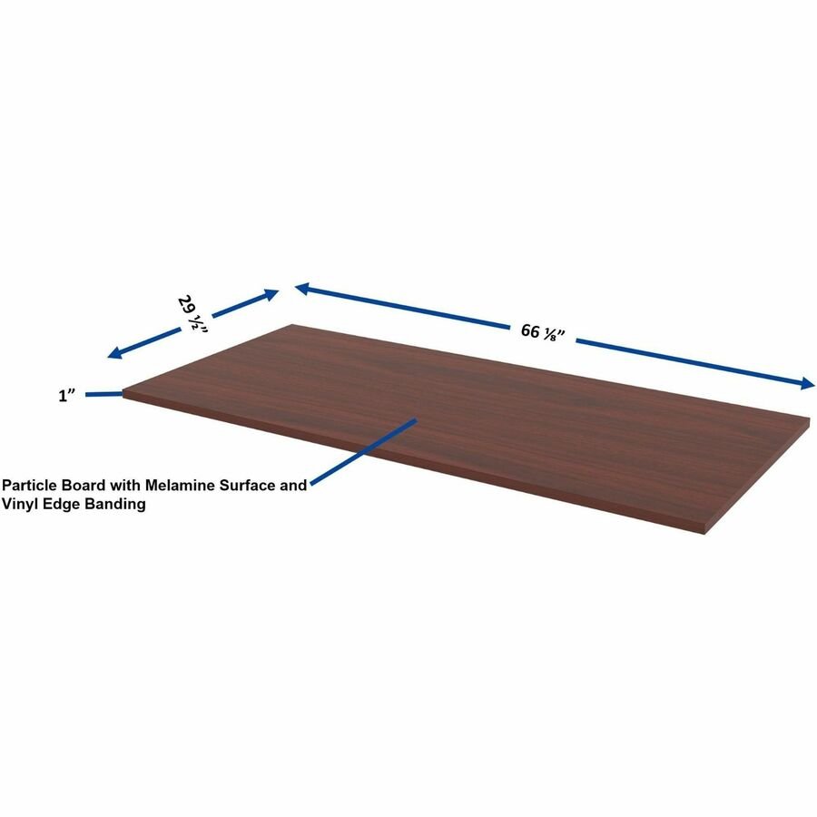 Lorell Multipurpose Tabletop 30"W x 66"D x 1"Thick (LLR - LLR62680) - SchoolOutlet