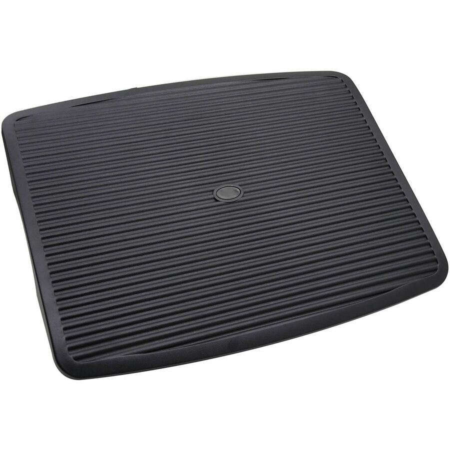 Lorell Ergonomic Rocking Footrest with Anti - Slip Rubber Feet Black (LLR - LLR62870) - SchoolOutlet