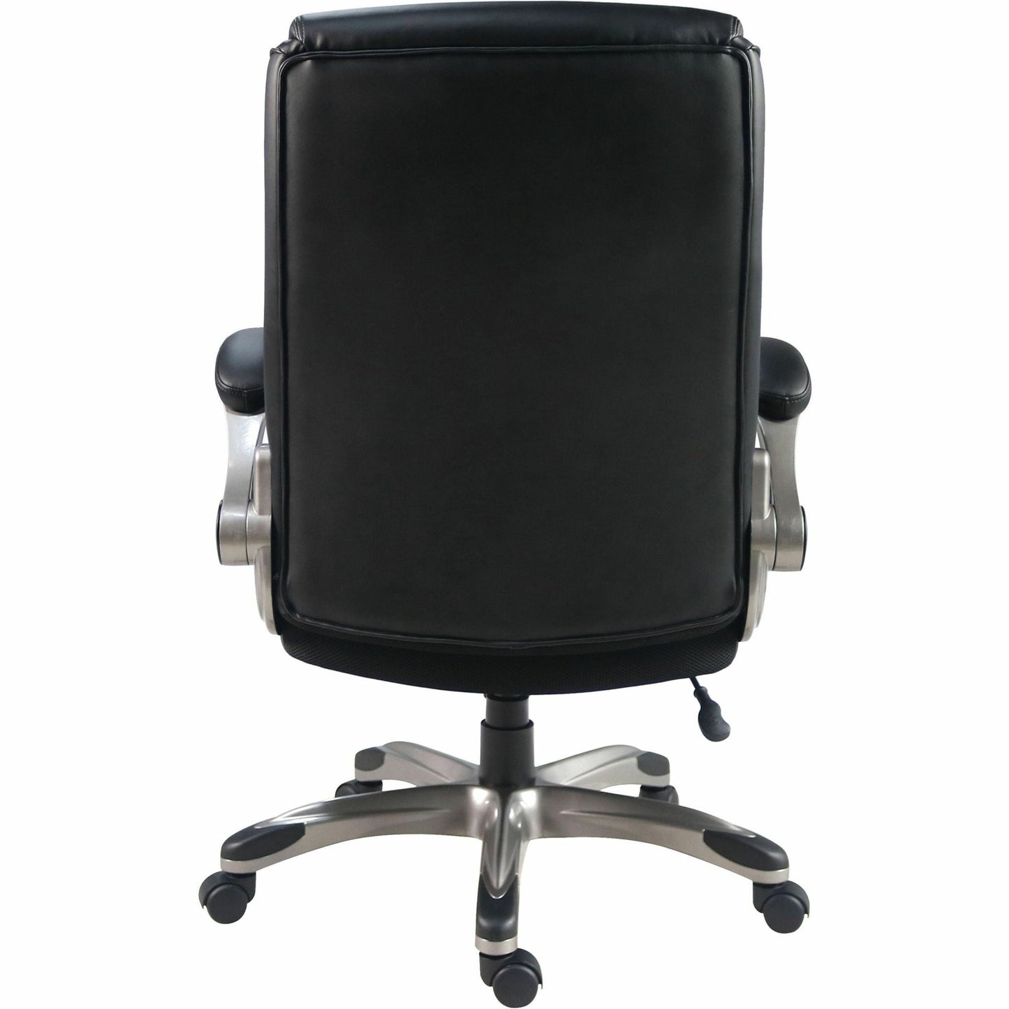 Lorell Sera High - Back Manager Chair with Flip - Up Arms and Polyurethane Upholstery (LLR - LLR63271) - SchoolOutlet
