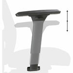 Lorell Sera High - Back Manager Chair with Height - Adjustable Arms and Polyurethane Upholstery (LLR - LLR63272) - SchoolOutlet