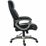 Lorell Kyros High - Back Executive Chair with Polyurethane Upholstery and Loop Arms (LLR - LLR63290) - SchoolOutlet