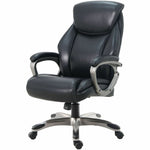 Lorell Kyros High - Back Executive Chair with Polyurethane Upholstery and Loop Arms (LLR - LLR63290) - SchoolOutlet