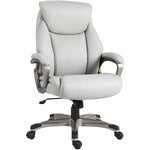 Lorell Kyros High - Back Executive Chair with Polyurethane Upholstery and Loop Arms (LLR - LLR63290) - SchoolOutlet