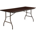 Lorell Economy Rectangular Folding Table Moisture - Sealed 30